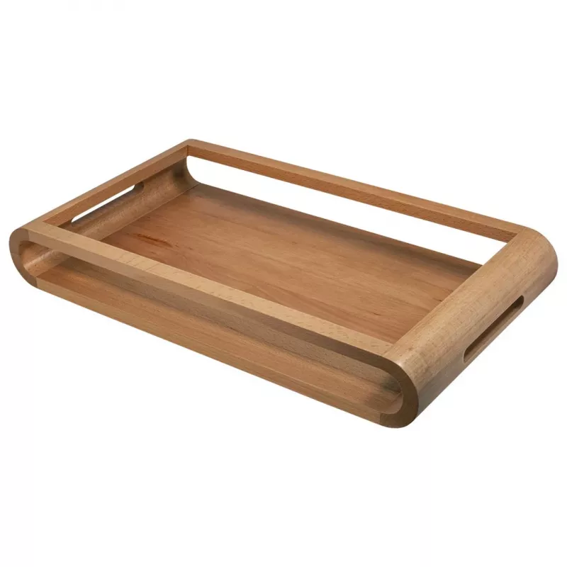 Serviertablett artelegno VASDG doppelseitig Buche 27 x 49 cm