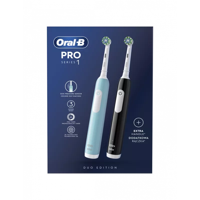 Oral-B PRO1 Duo Pack elektrische Zahnbürste