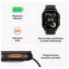 Smartwatch Apple Watch Ultra 3 GPS + Cellular 49mm Black Titanium Case mit Black Alpine Loop Large
