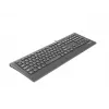 Natec Barracuda - Tastatur - US - Schwarz - Tastatur - US-Englisch - Schwarz