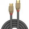 Lindy 10m Standard HDMI-Kabel, Gold Line, 10 m, HDMI Typ A (Standard), HDMI Typ A (Standard), 4096 x 2160 Pixel, Gold, Grau
