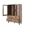 Cama Wohnzimmer-Set LOTTA 2 (Sideboard 150 2D3DR + Sideboard 110 2D4DR + Vitrine 120 + Couchtisch 110)