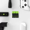 Wiederaufladbare Batterie Grün Cell GR03 AAA NiMH 1,2 V 950 mAh – 4er-Pack, Blister