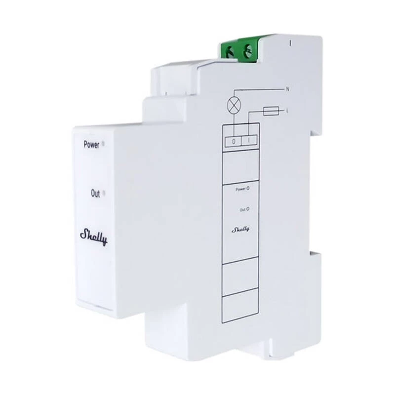 Energiezähler Shelly Pro 3EM 3-Phasen-Wi‑Fi-Überwachungsgerät für Stromverbrauch und Lastmanagement