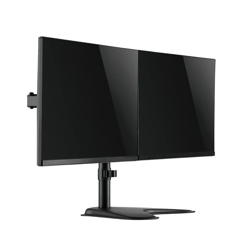 Monitorhalterung LOGILINK BP0099 für 2 Bildschirme, bis zu 81,3 cm (32 Zoll), VESA 75x75–100x100, max. 8 kg, schwarz
