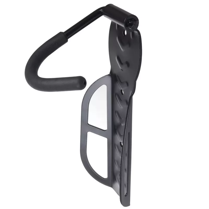 Wandmontierter Fahrradträger MACLEAN MC-432, vertikale Fahrradhalterung, verstellbare Breite, max. Belastung 30 kg, schwarz