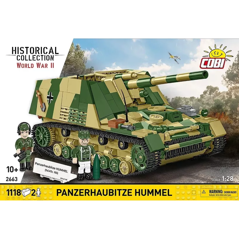 Konstruktionsset Cobi Panzerhaubitze Hummel 1118 Teile Modellbausatz