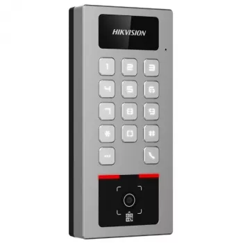 Zutrittscontroller Hikvision DS-K1T502DBWX-QR — biometrisches/QR-Terminal (Modell DS-K1T502DBWX-QR)