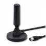 Innen-TV-Antenne QOLTEC 57016 DVB-T2 – kompaktes Design für digitalen terrestrischen Empfang