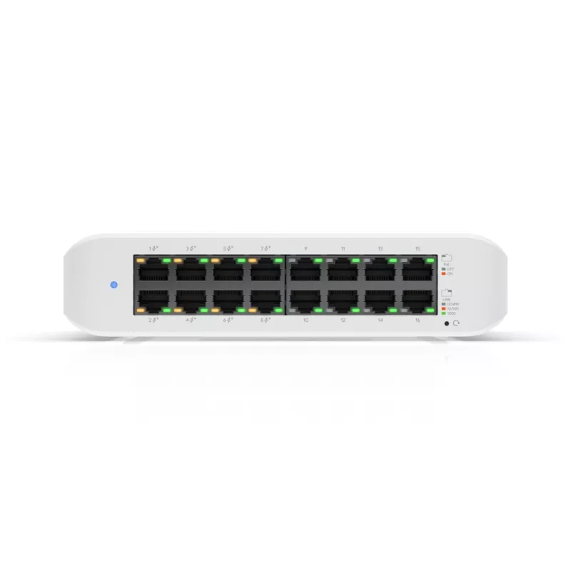 Ubiquiti UniFi Switch Lite 16 PoE L2 Gigabit Ethernet (10/100/1000) Power over Ethernet (PoE) Weiß