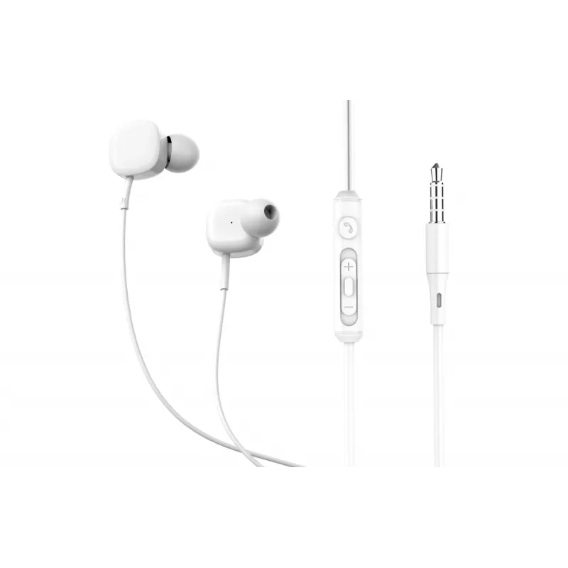 Kabelgebundene In-Ear-Kopfhörer Tellur Basic Sigma Weiß