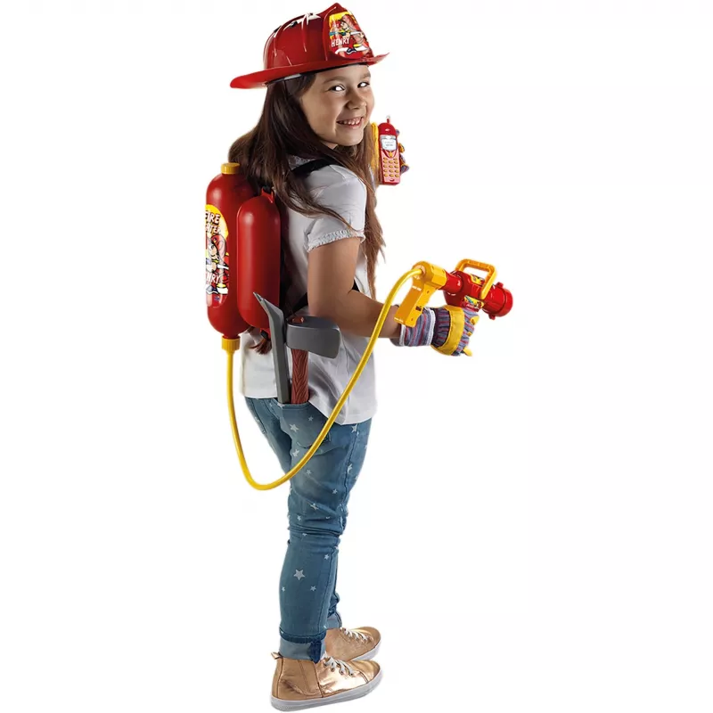 Theo Klein Professioneller Feuerwehr-Rucksack-Spritzpistole Spielzeug-Wasserwerfer