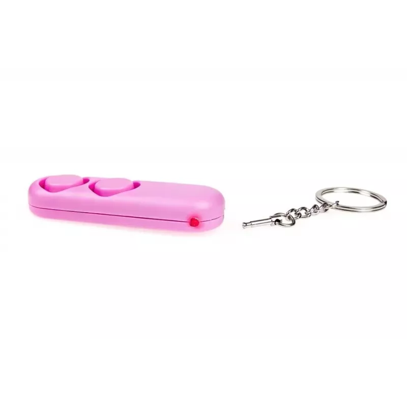 Personenalarm GUARD YC-001-PI 130 dB pink kompakte Sicherheitsvorrichtung, LR41-Batterien, 200 m Reichweite