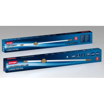 Activejet LED-Wandlampe AJE-LUNGO Patina