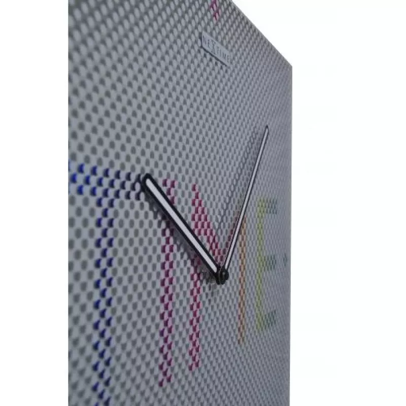 NeXtime Uhr 8165 Mistery - Time, 43x43 cm, Wand, Metall