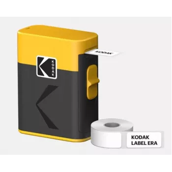 Etikettendrucker Kodak Label ERA M50 Bluetooth für 14 mm Etiketten mit gelber Rolle