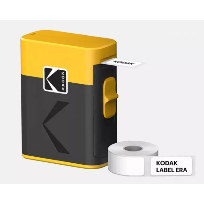 Etikettendrucker Kodak Label ERA M50 Bluetooth für 14 mm Etiketten mit gelber Rolle