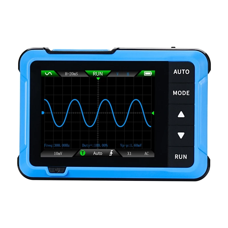 Tragbares 2-in-1 Mini-Oszilloskop und Signalgenerator Fnirsi DSO510 — 100 MHz Bandbreite, 1 GS/s Abtastrate