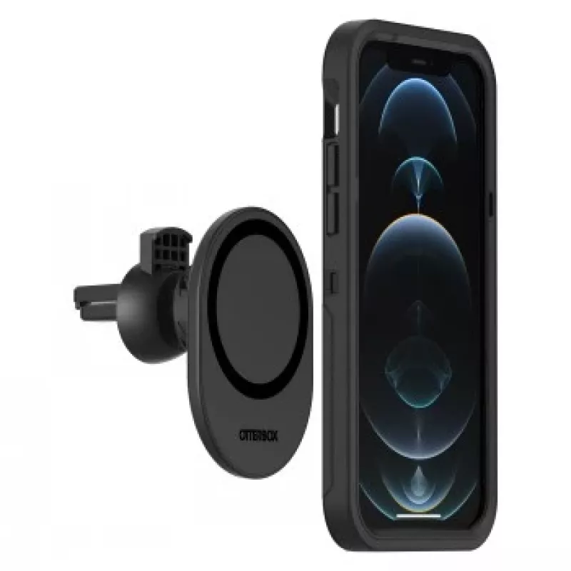 OtterBox - Fahrzeughalterung für Handy - für MagSafe - Schwarz - für Apple iPhone 12, 12 mini, 12 Pro, 12 Pro Max