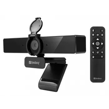 Webcam Sandberg USB-C/A Pro Remote 4K 8 MP 3840x2160