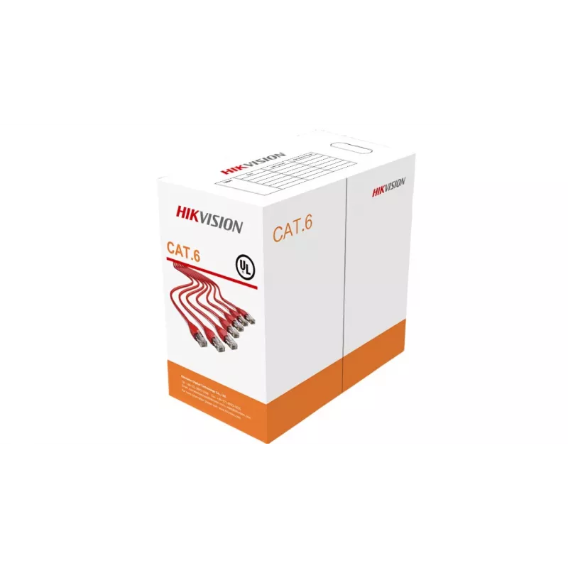 Netzwerkkabel Hikvision DS-1LN6-UU 305m Cat6 U/UTP Orange