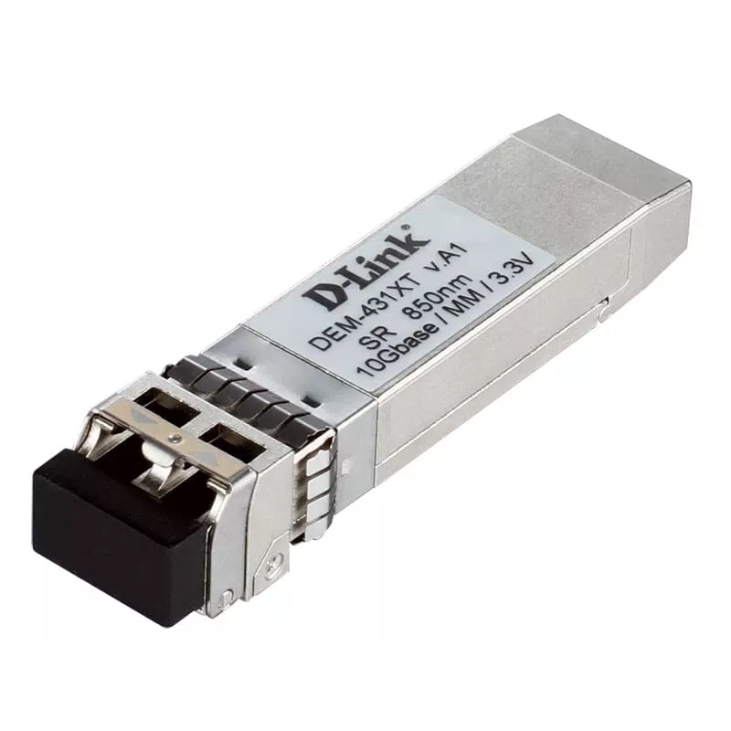 D-Link 10GBase-SR SFP+ Transceiver, 80/300m, Glasfaser, 10000 Mbit/s, SFP+, LC, 50/125, 62,5/125 µm, SR