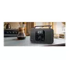 Tragbares Radio Muse M-091 R — FM/AM, LCD-Anzeige, Netz- oder AA/D-Batteriebetrieb, Drehregler-Lautstärke, 1,1 kg, schwarz