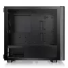 PC-Gehäuse Thermaltake V150 TG Micro Tower Schwarz