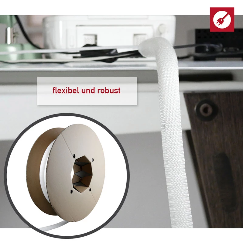 Kabelmantel Label-the-cable PRO 5120 Weiß