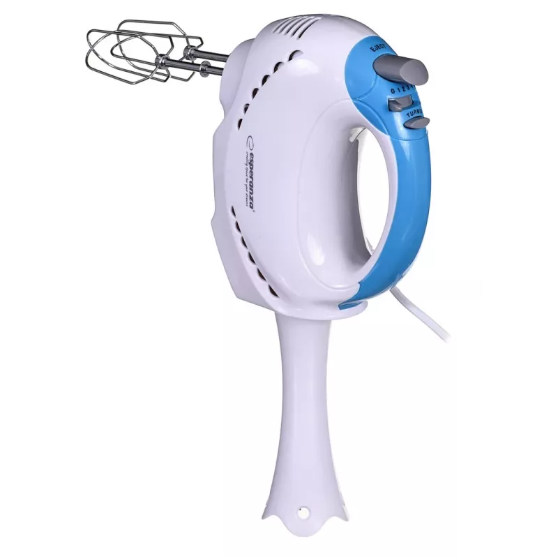 Esperanza EKM010 Handmixer 300 W Hellblau, Weiß