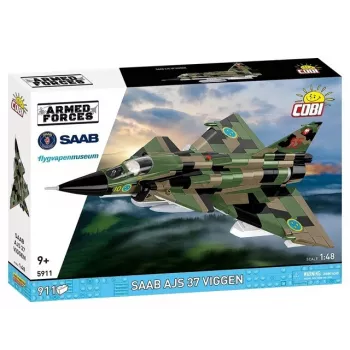 Konstruktionsset Cobi Blocks Saab AJS 3 Viggen 911-tlg. Modellbausatz, 911 Teile
