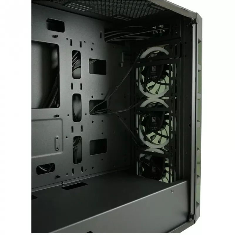 LC Power Gaming 709B Solar_System_X - Tower - ATX - ohne Netzteil - Schwarz - USB/Audio (LC-709B-ON)