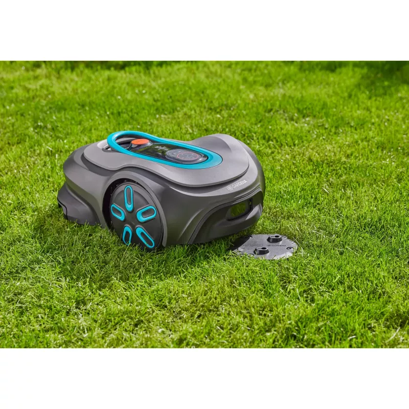Kreisförmiger Wassersprinkler Gardena 16022-20 Schwarz einstellbare Sprühreichweite