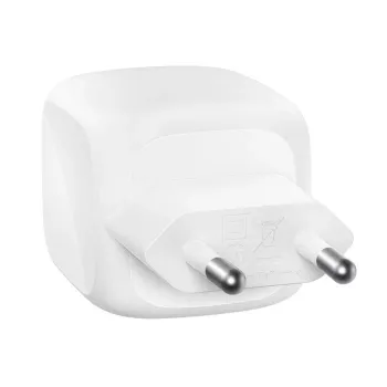 Wandladegerät Belkin WCH019KQWH 50W Dual USB-C PD PPS
