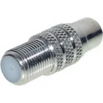 F-Buchse auf RCA-Buchse Adapter ShiverPeaks 85325 — Koaxial-auf-Composite-Audio/Video-Adapter
