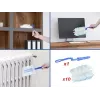 Beper Staubwedel-Set C203PUL004 mit 10 Nachfüllungen — Handstaubwedel-Set, austauschbare Mikrofaser-Köpfe