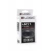 Logic Lm-11 - Maus - optisch - kabelgebunden - USB - Schwarz