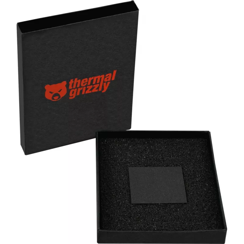 Wärmeleitpad Thermal Grizzly Carbonaut 32×32 mm, 0,2 mm Dicke, Carbon-Farbe