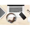 Muse M-278 BT Headset Kabelloser Kopfhörer Bügel Mikro-USB Bluetooth Braun, Silber