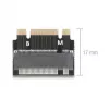 DeLOCK 64342 Interner M.2-Adapter Host-Schnittstelle M.2 Stecker Schwarz