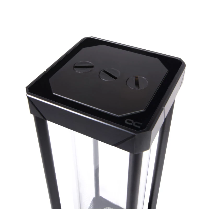 Water block Alphacool 13326 Acetal Aluminium Glass Schwarz Transparent