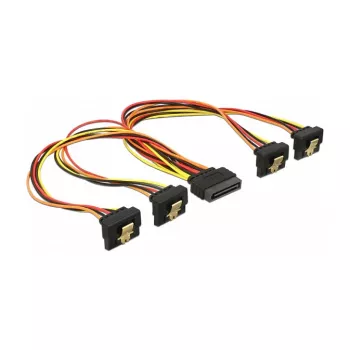 Internes Stromkabel DeLOCK 60167 0,3 m SATA 15-polig auf 4 x SATA 15-polig