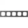 GIRA 021523 Rahmen 5-fach Anthrazit E2 5-fach E2