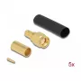 Koaxialer RP-SMA-Steckverbinder DeLOCK 90043