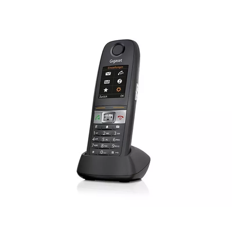 Gigaset E630HX DECT-Telefonhörer mit Rufnummernanzeige Schwarz