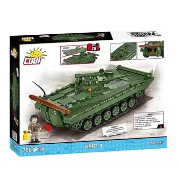 Konstruktionsset Cobi Blocks BMP-1 758 Teile – Maßstabsmodell Bausteine