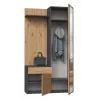Dielenschrank Top e shop GARD DUO ANT/ART KPL — 2 Drehtüren, Spanplatte, 1000×350×1800 mm