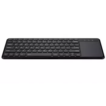 Funk-Tastatur RF TRACER TRAKLA46367 — Full-Size, Membran, Touchpad, 2,4 GHz, Schwarz