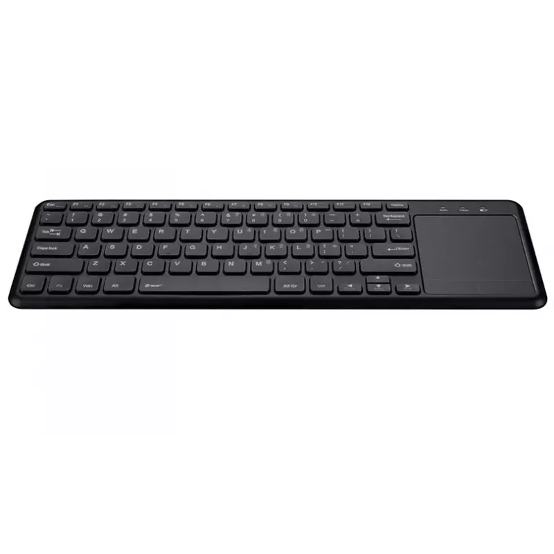 Funk-Tastatur RF TRACER TRAKLA46367 — Full-Size, Membran, Touchpad, 2,4 GHz, Schwarz
