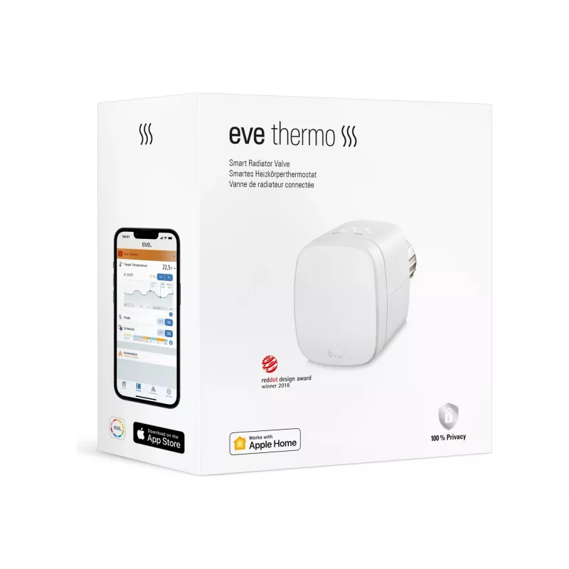 EVE Thermo - Vernetztes Heizkörperthermostat für Apple HomeKit